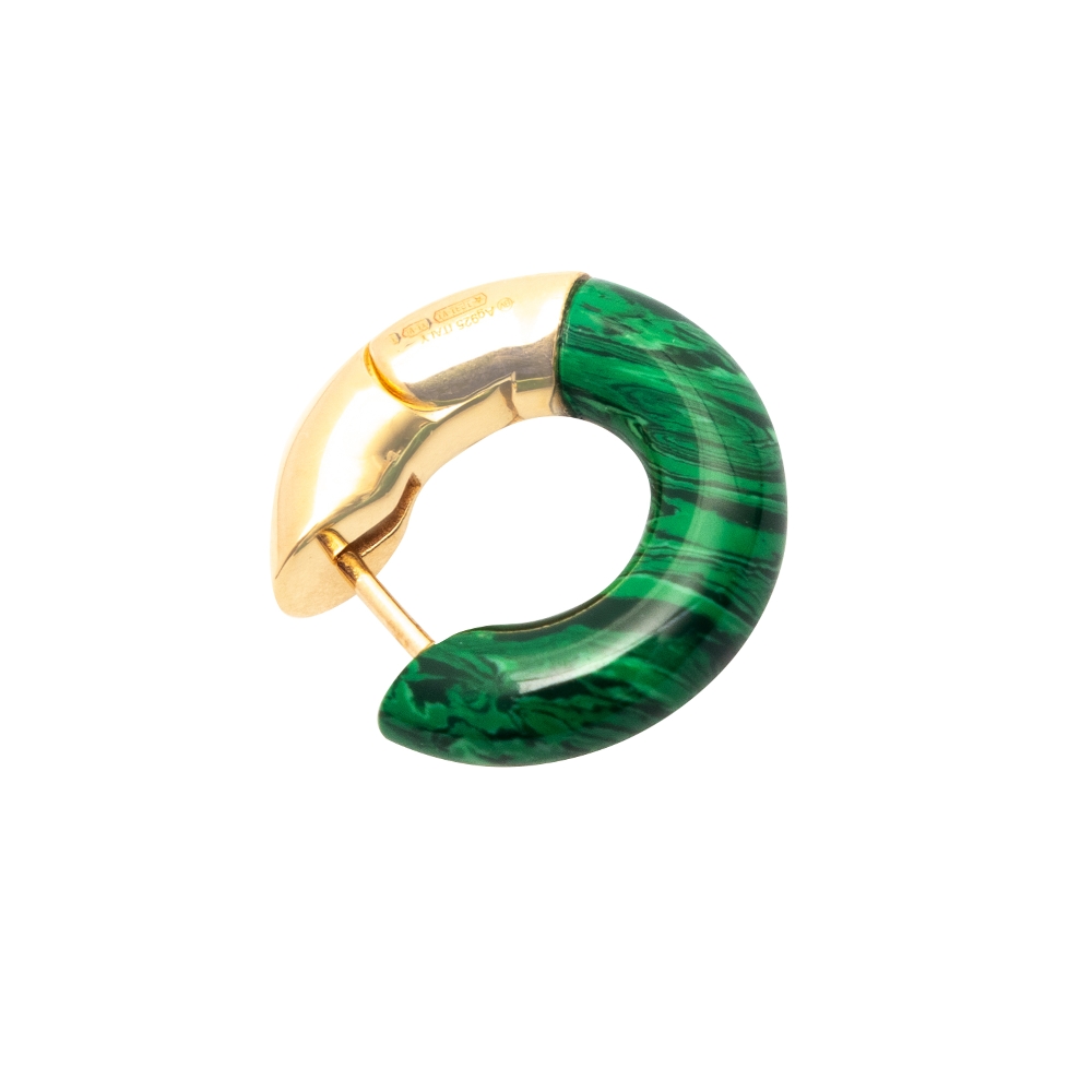 Essential earrings with green jasper Bottega Veneta | Ratti Boutique